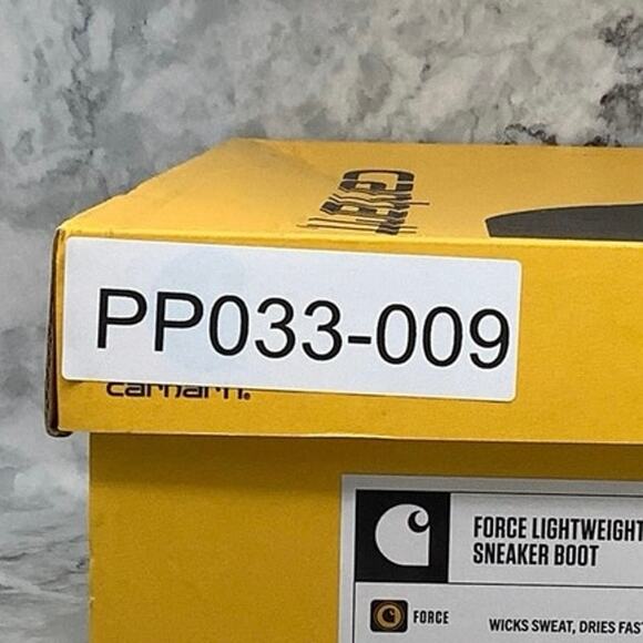 Carhartt Size 12M Force 5" Lightweight Sneaker Boot Nano Comp Safety Toe P33-9 - Picture 12 of 12